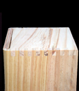 cajas de madera reforzada con malletado 